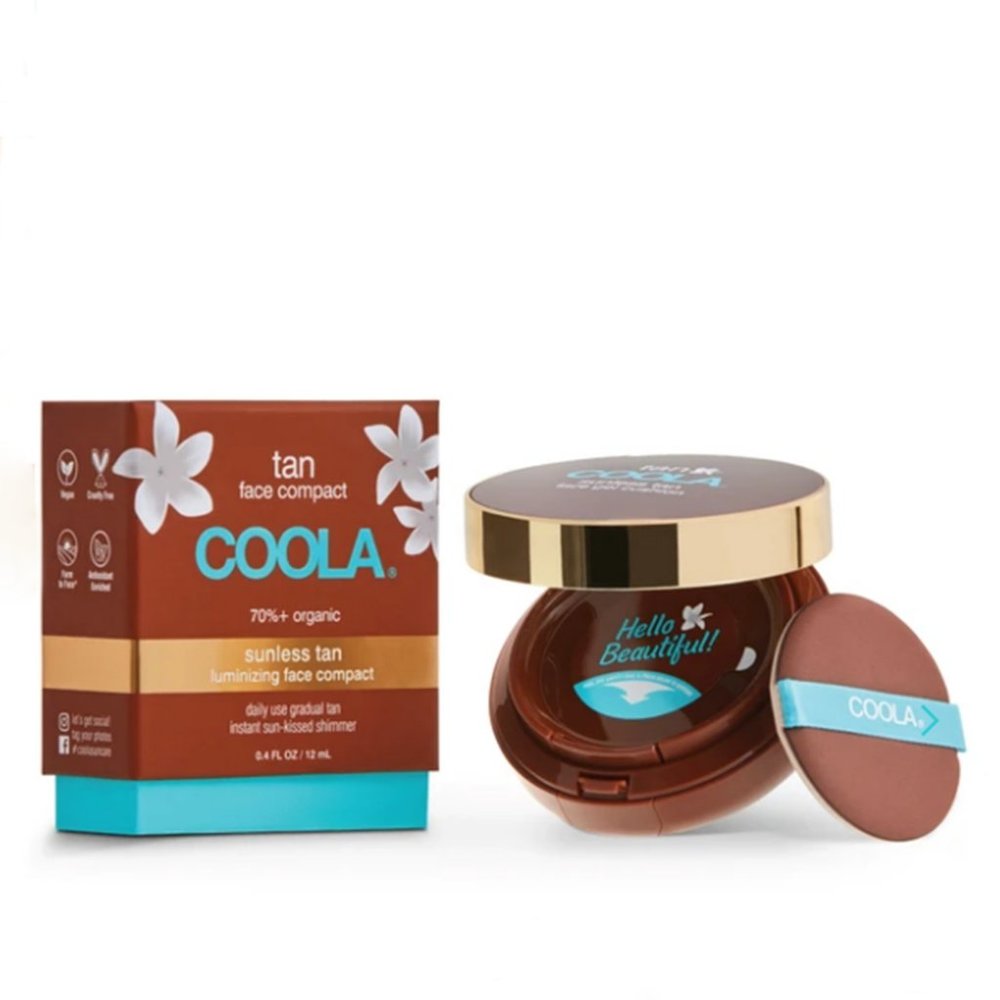 COOLA ORGANIC SUNLESS TAN LUMINIZING FACE COMPACT